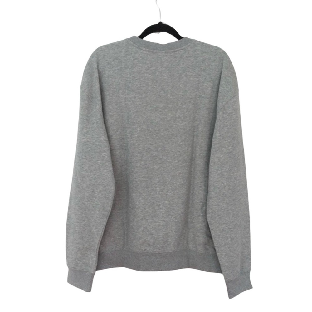 TEK GEAR Men’s Large Gray Ultra Soft Fleece Crewneck Sweatshirt NWT - Picture 5 of 11